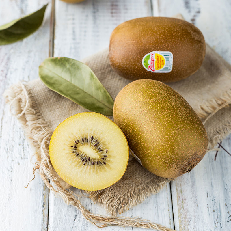 【苏宁生鲜】佳沛(Zespri)新西兰阳光金奇异果2个92-114g/个 进口猕猴桃 新鲜水果