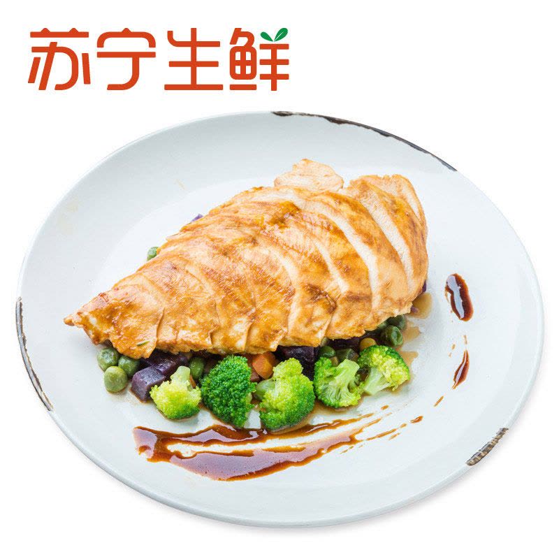 【苏宁生鲜】倍有滋电烤风味鸡胸套餐242g 方便速食图片
