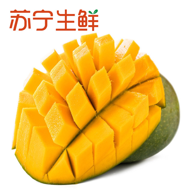 【苏宁生鲜】四川攀枝花青芒果1个750g以上/个 新鲜水果