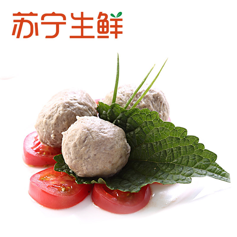 [苏宁生鲜]海欣香港撒尿肉丸(牛肉风味)500g