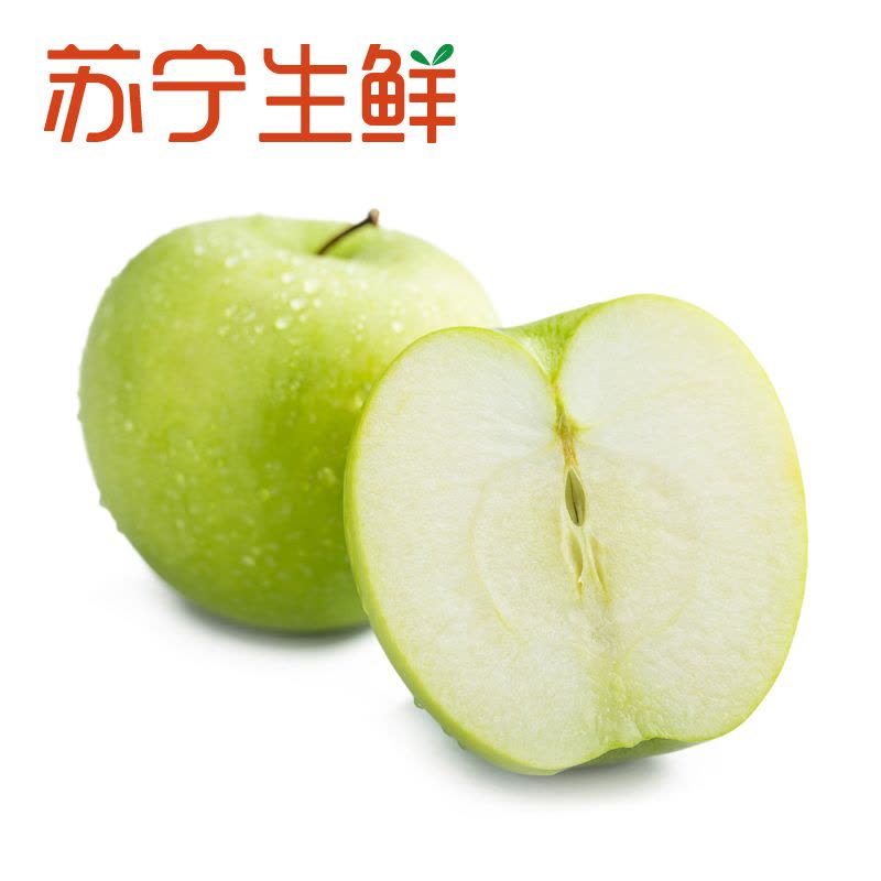 [苏宁生鲜]美国青苹果4个135g以上/个图片