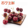 【苏宁生鲜】澳大利亚塔斯马尼亚红樱桃2kg原箱果径30-32mm 进口车厘子 新鲜水果