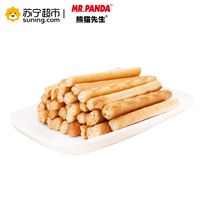 越南进口熊猫先生棒形饼干40g烧烤味图片