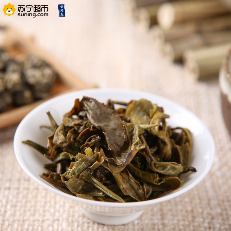 黄隆泰 茉莉龙珠(茉莉花茶) 80g/罐装 花草茶 茶叶