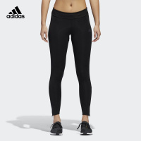 adidas 阿迪达斯 跑步 女子 跑步紧身裤 黑 B47762
