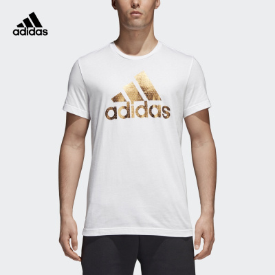 阿迪达斯adidas 运动型格 BOS FOIL 男子 短袖T恤 CV4509