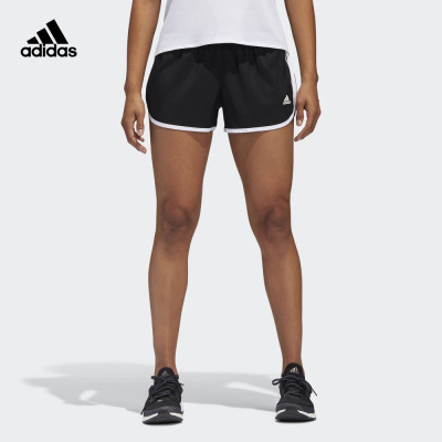 adidas阿迪达斯 女子 跑步短裤黑CE2014