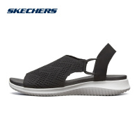 Skechers/斯凯奇新款女鞋时尚休闲凉拖鞋透气针织布沙滩鞋32499