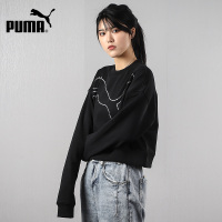 Puma彪马女装套头衫2019秋冬季新款运动服跑步休闲卫衣595708-01