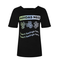 Adidas阿迪达斯NEO女子W MCKY&MNN T2短袖EI4554