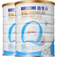 合生元（BIOSTIME）金装奶粉4段欧洲原罐进口 婴幼儿配方奶粉 金装4段900g*2罐