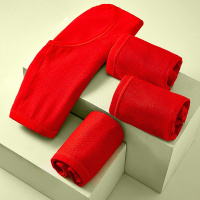 杉杉【本命年内裤】4条盒装结婚大红色舒适透气女士三角内裤