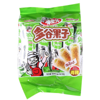 米老头 多谷果子 米果卷 休闲零食小吃 海苔味 160g