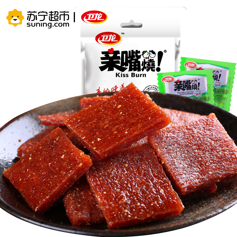 卫龙 亲嘴烧（麦辣鸡汁味调味面制品）300g