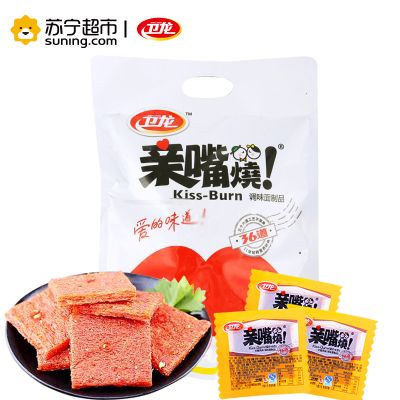 卫龙亲嘴烧（川香风味调味面制品）300g