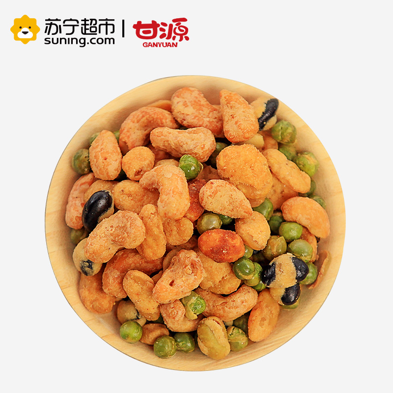 甘源杂锦豆果礼盒500G/盒 干果零食 坚果炒货