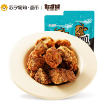 憨豆熊 牛肉粒100g 零食特产小吃牛肉干五香味