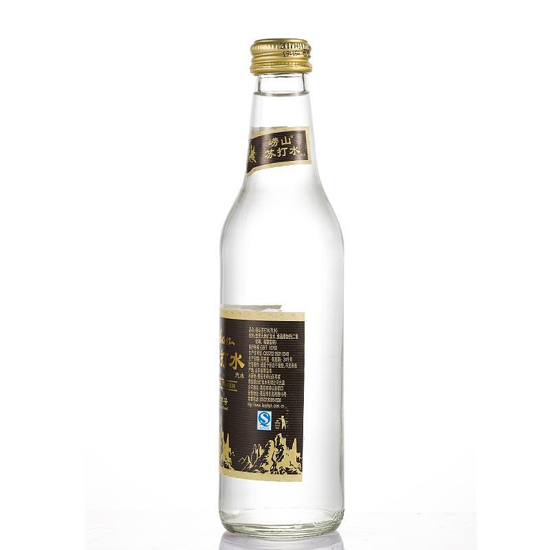 [苏宁超市]崂山苏打水(瓶装)330ml*24整箱