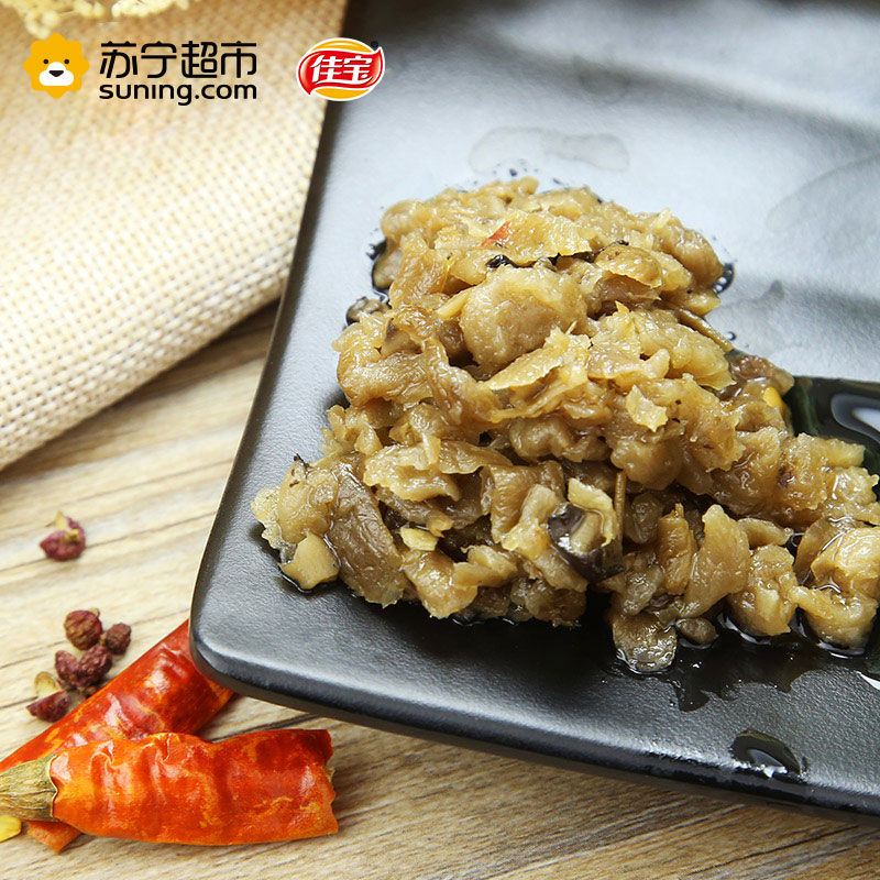 佳宝虾仁萝卜干菜脯170g/瓶 香菇味 佳宝出品