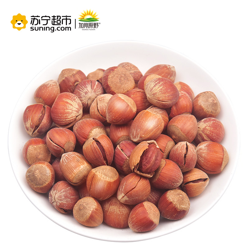 加州原野 精选大榛子228g 休闲零食坚果炒货