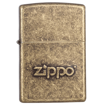 zippo之宝ZP-28994仿古铜冲压商标 防风打火机原装正版