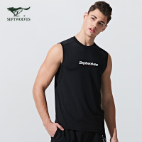 七匹狼运动背心18夏男士跑步健身训练篮球快干T恤户外透气上衣