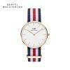 Daniel Wellington丹尼尔惠灵顿DW手表女时尚织物表带腕表36mm 石英表