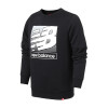 New Balance/NB男装冬新款运动休闲长袖T恤AMT73505 L 灰色