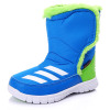 adidas阿迪达斯童男婴童0-4岁高筒雪地靴AQ2603 蓝色 22码/适合脚长125mm