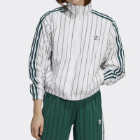 【自营】adidas阿迪达斯三叶草女装防风服休闲条纹夹克DU9925