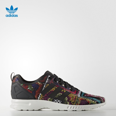 adidas阿迪达斯三叶草女子经典鞋ZXFLUXADVSMOOTHW