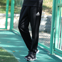 阿迪达斯男运动跑步长裤针织休闲宽松收腿裤保暖厚款