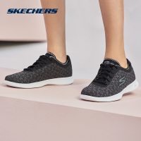 Skechers斯凯奇女鞋绑带低帮透气健步休闲运动单鞋14713DF