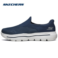 Skechers斯凯奇2019夏季新款男士一脚穿健步鞋休闲鞋懒人鞋54753