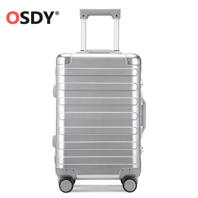 OSDY 2019新品铝镁合金拉杆箱24寸经典旅行箱O-M217
