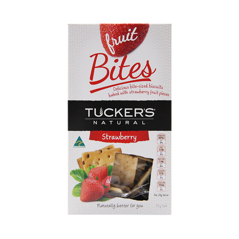 Tucker’s Natural 她可思口酥系列草莓味饼干115g(澳大利亚进口)