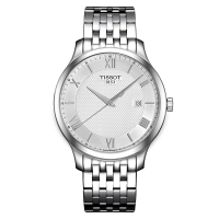 天梭(TISSOT)手表 俊雅系列石英男士手表男士时尚休闲手表