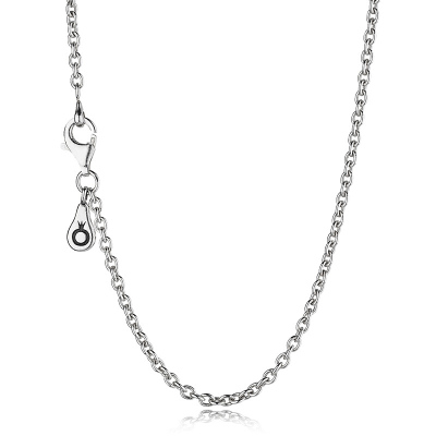 PANDORA潘多拉 项链锁骨链/基础链925可搭配银饰摆件挂件吊件 590412 银色