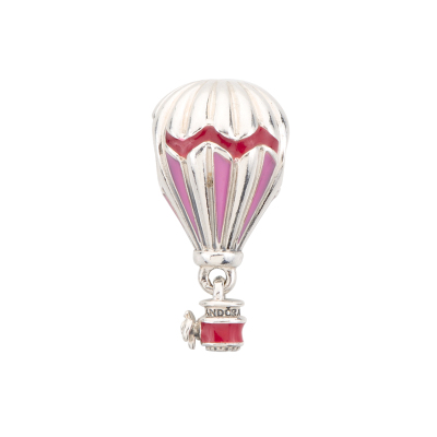 Pandora潘多拉 Pandora红色热气球 925银串饰 时尚女 798055ENMX