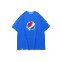 Pepsi/百事 男女同款休闲时尚潮流宽松短款T恤BST-2104