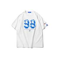 Pepsi/百事 男女同款休闲时尚潮流宽松短款T恤BST-2106