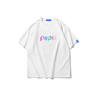 Pepsi/百事 男女同款休闲时尚潮流宽松短款T恤BST-2118