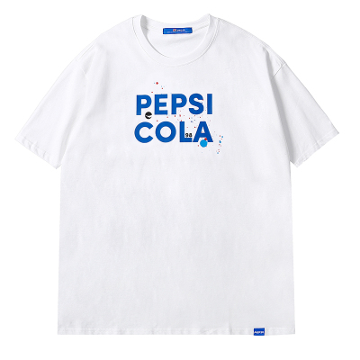 Pepsi/百事 男女同款短袖休闲时尚潮流宽松短款T恤T20A200