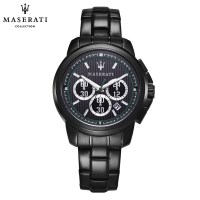 Maserati玛莎拉蒂新款手表男潮流时尚石英计时表 R8873637004