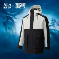 HLA海澜之家暴雪娱乐合作系列2019冬季魔兽联盟鹅羽绒服男HWRAJ4R121A