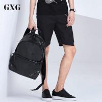 GXG男装夏装男士时尚都市潮流青年商务气质修身休闲短裤