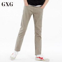 GXG牛仔裤男装 男士时尚青年休闲舒适流行时尚修身直筒牛仔裤男