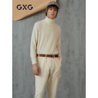 GXGx BLUE ERDOS联名款冬季双色高领保暖打底羊绒羊毛衫毛衣
