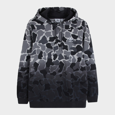 Adidas阿迪达斯 三叶草男子CAMO HOODIE卫衣DH4807