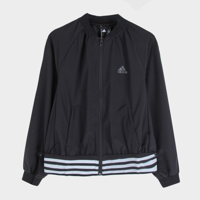 Adidas 阿迪达斯女外套休闲舒适夹克CM&DM5312